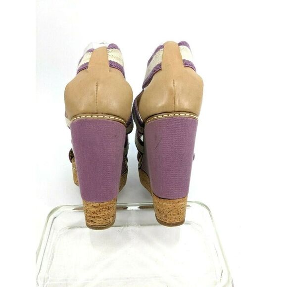 SPLENDID Sandals Strapy Cork Wedge Platform - Picture 3 of 11